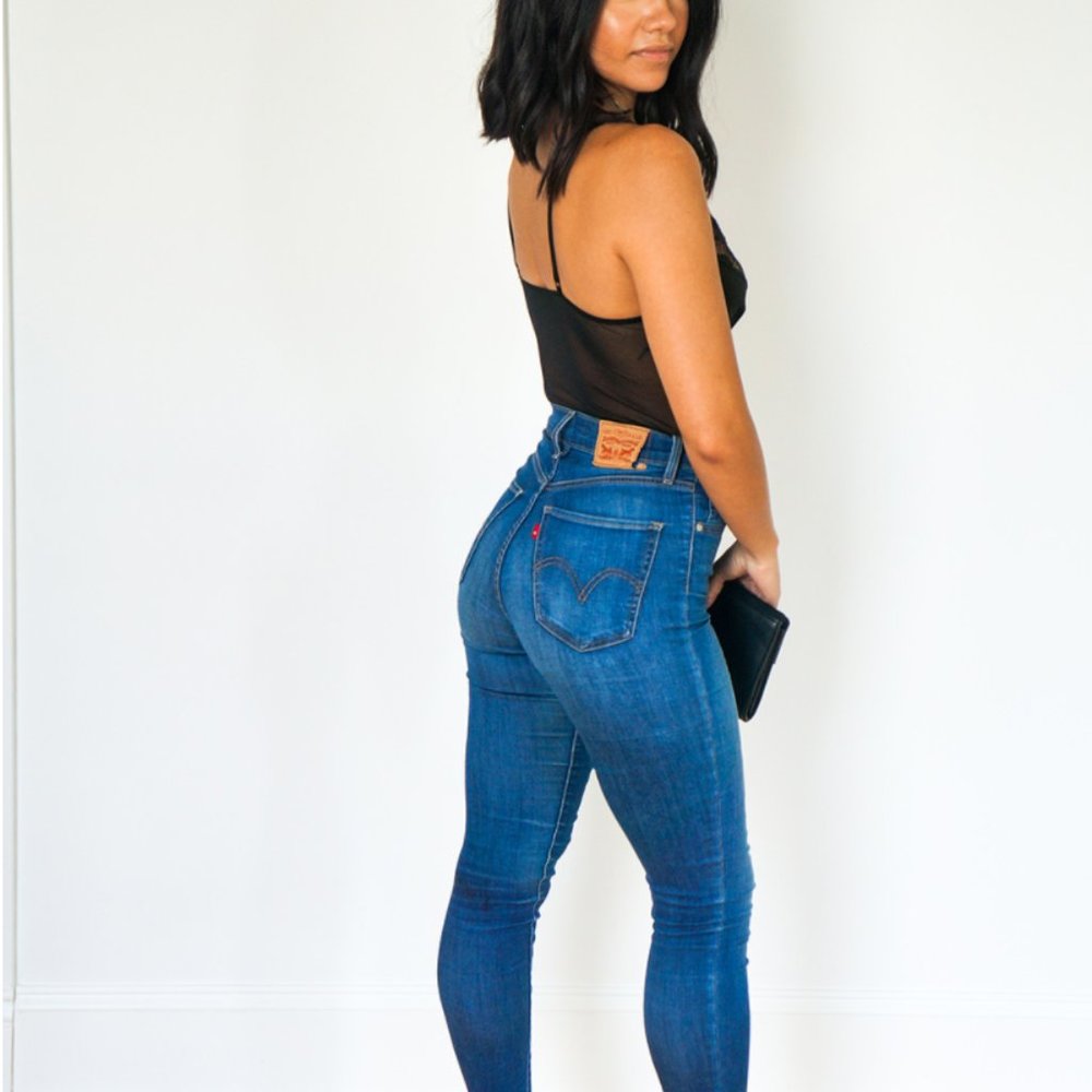 NWT Black Sheer Lace Bodysuit - Picture 5 of 6